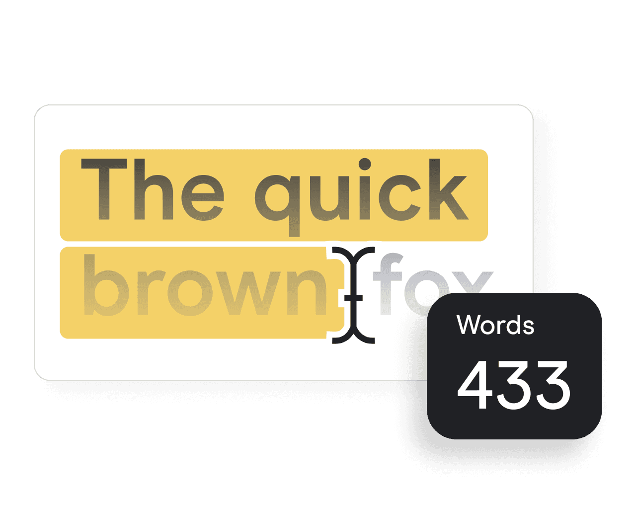 Word Counter Card Hero (Small)