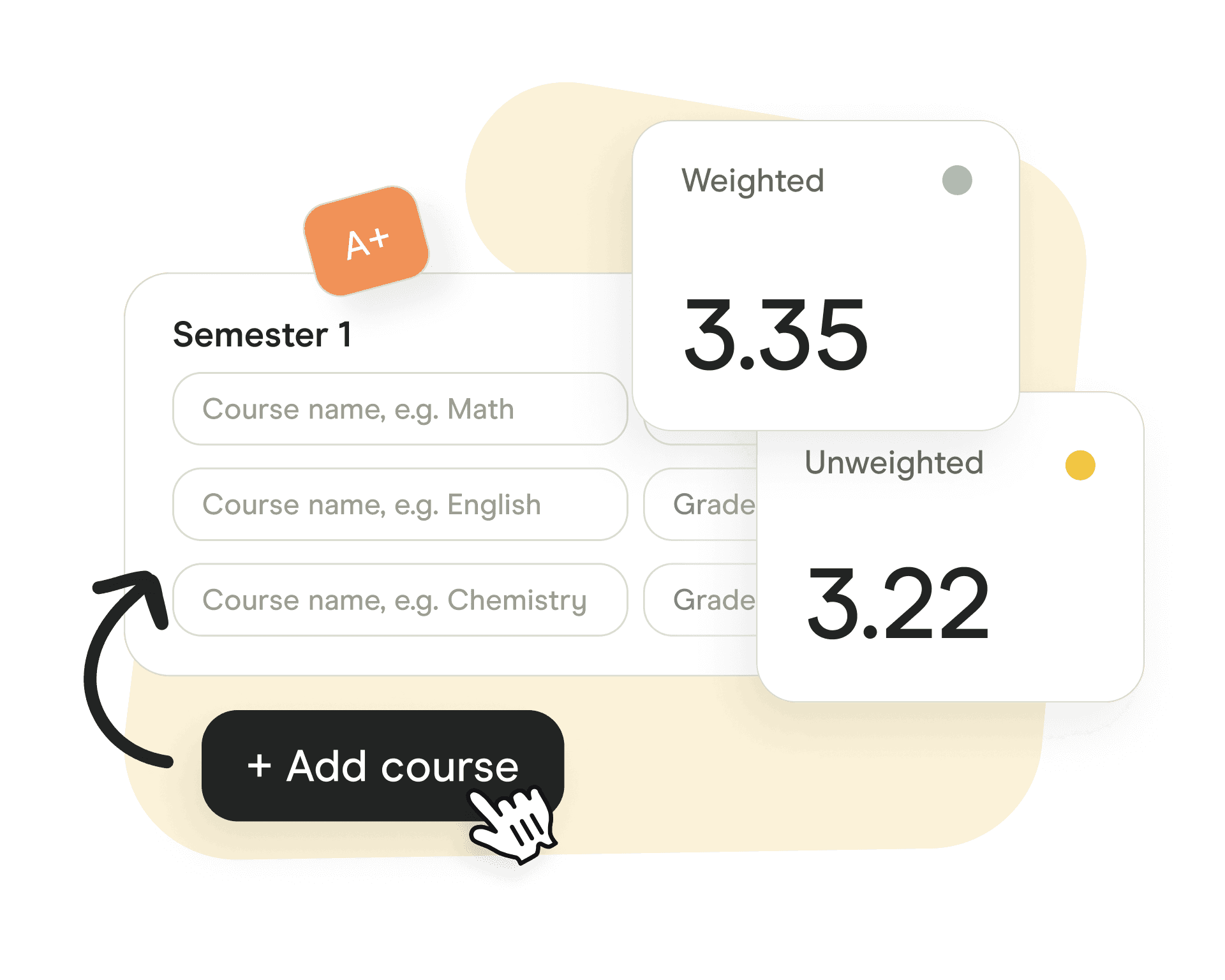 GPA Calculator Card Hero (Large)